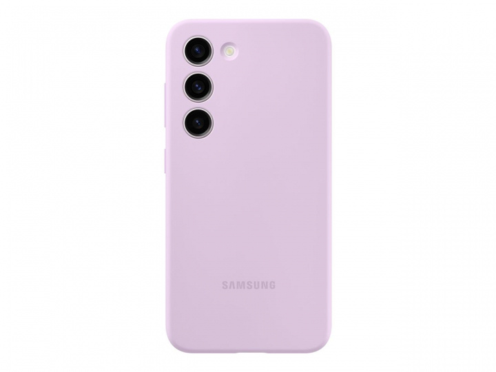 Samsung Galaxy S23 Silicone Cover Lavender ryhmässä ÄLYPUHELIMET JA TABLETIT / Puhelimen suojakotelo / Samsung @ TP E-commerce Nordic AB (C21732)