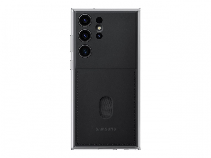 Samsung Galaxy S23 Ultra Frame Case Black ryhmässä ÄLYPUHELIMET JA TABLETIT / Puhelimen suojakotelo / Samsung @ TP E-commerce Nordic AB (C21753)