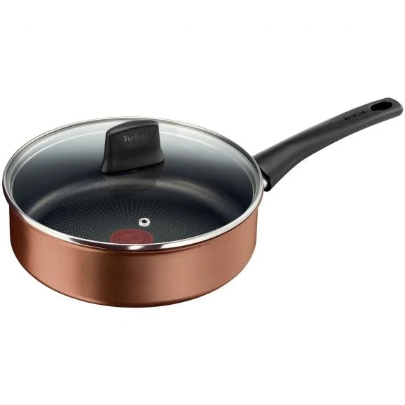 Tefal Kokkärl Resource Sautepan 24cm+ Lid G2533232 Tefal ryhmässä KOTI, TALOUS JA PUUTARHA / Keittiövälineet / Padat ja kattilat @ TP E-commerce Nordic AB (C21975)