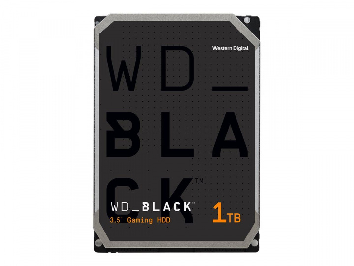Western Digital 1TB BLACK 64MB ryhmässä TIETOKOONET & TARVIKKEET / Tietokoneen komponentit / Kovalevyt / 3.5 @ TP E-commerce Nordic AB (C21990)