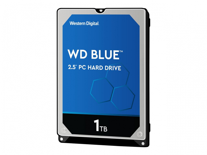 Western Digital 1TB BLUE 128MB 7MM ryhmässä TIETOKOONET & TARVIKKEET / Tietokoneen komponentit / Kovalevyt / 2.5 @ TP E-commerce Nordic AB (C21991)