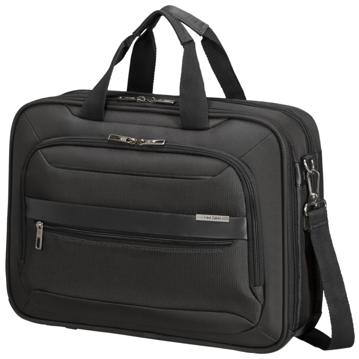 Samsonite Vectura EVO Laptop Portfölj 15,6 Svart ryhmässä TIETOKOONET & TARVIKKEET / Kannettavat tietokoneet & tarvikkeet / Laukut & Suojat / 17 @ TP E-commerce Nordic AB (C22080)