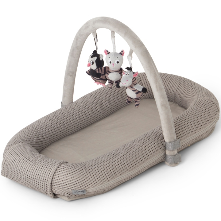 Carlobaby Babynest, Våfflad, Grå ryhmässä LELUT, TUOTTEET LAPSILLE JA VAUVOILLE / Lasten tekstiilit / Babynest @ TP E-commerce Nordic AB (C22180)