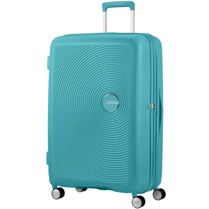 American Tourister Soundbox Resväska 77 Exp. Turquoise Tonic ryhmässä URHEILU, VAPAA-AIKA JA HARRASTUS / Matkailutarvikkeet / Matkalaukut @ TP E-commerce Nordic AB (C22192)