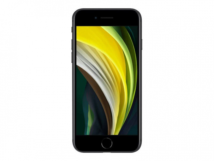 Apple TheHelp-Refurbished iPhone SE (2020) Black 64GB ryhmässä ÄLYPUHELIMET JA TABLETIT / Kännykät & smartphones @ TP E-commerce Nordic AB (C22219)