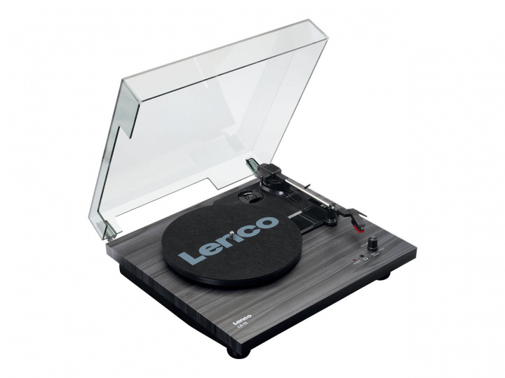 Lenco LS-10 Black ryhmässä KODINELEKTRONIIKKA / Ääni & Kuva / Kotiteatteri, HiFi ja kannettavat / Compact Stereo & Levysoitin @ TP E-commerce Nordic AB (C22267)