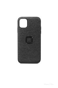 Peak Design Everyday Fabric Case iPhone 11 Pro - Charcoal ryhmässä ÄLYPUHELIMET JA TABLETIT / Puhelimen suojakotelo / Apple / iPhone 11 Pro / Kuoret @ TP E-commerce Nordic AB (C22283)