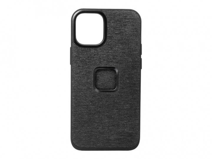 Peak Design Everyday Fabric Case iPhone 13 Mini - Charcoal ryhmässä ÄLYPUHELIMET JA TABLETIT / Puhelimen suojakotelo / Apple / iPhone 13 Mini / Kuoret @ TP E-commerce Nordic AB (C22290)
