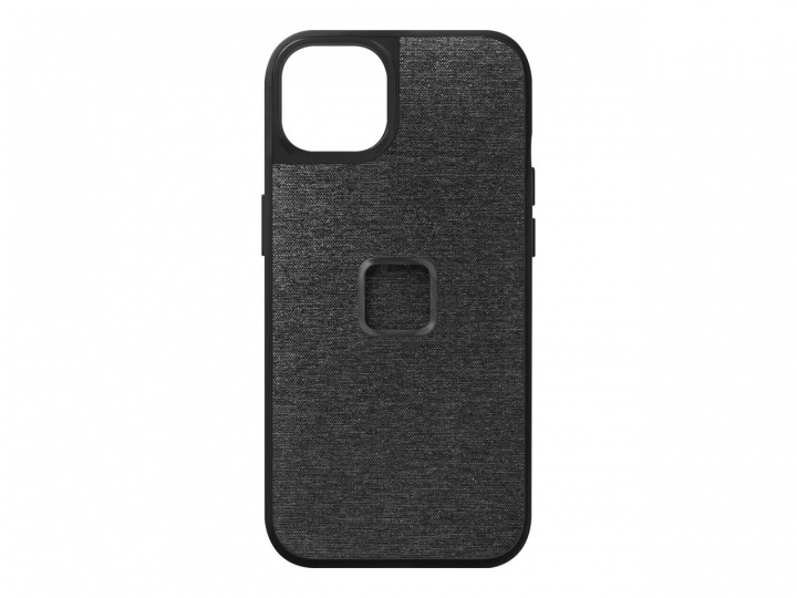 Peak Design Everyday Fabric Case iPhone 14 Plus Charcoal ryhmässä ÄLYPUHELIMET JA TABLETIT / Puhelimen suojakotelo / Apple / iPhone 14 @ TP E-commerce Nordic AB (C22294)