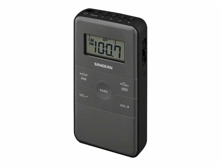 Sangean DT-140 svart/grå ryhmässä KODINELEKTRONIIKKA / Ääni & Kuva / Kotiteatteri, HiFi ja kannettavat / Radio & Herätyskellot / Radio @ TP E-commerce Nordic AB (C22362)