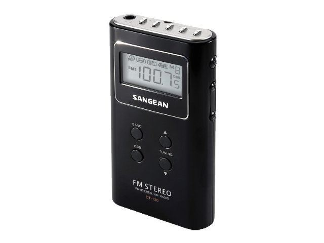 Sangean DT120BLK ryhmässä KODINELEKTRONIIKKA / Ääni & Kuva / Kotiteatteri, HiFi ja kannettavat / Radio & Herätyskellot / Radio @ TP E-commerce Nordic AB (C22366)