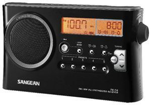 Sangean PRD4 - Radio, musta ryhmässä KODINELEKTRONIIKKA / Ääni & Kuva / Kotiteatteri, HiFi ja kannettavat / Radio & Herätyskellot / Radio @ TP E-commerce Nordic AB (C22377)