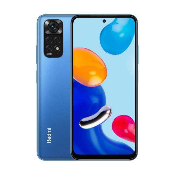 Xiaomi Redmi Note 11 4+128GB Twilight Blue ryhmässä ÄLYPUHELIMET JA TABLETIT / Kännykät & smartphones @ TP E-commerce Nordic AB (C22413)