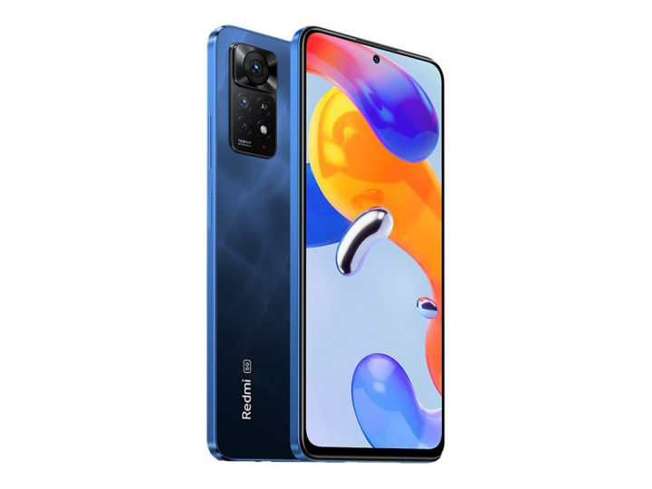 Xiaomi Redmi Note 11 Pro 5G 6Gb/128Gb Atlantic Blue ryhmässä ÄLYPUHELIMET JA TABLETIT / Kännykät & smartphones @ TP E-commerce Nordic AB (C22414)