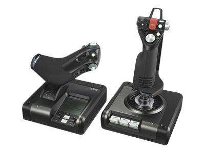 Logitech LOGITECH G SAITEK X52 PRO ryhmässä TIETOKOONET & TARVIKKEET / GAMING / Ohjauspyörät ja joystickit @ TP E-commerce Nordic AB (C22472)