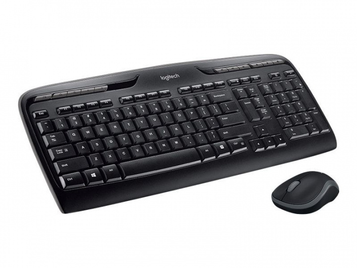 Logitech MK330 Wireless Desktop ryhmässä TIETOKOONET & TARVIKKEET / Hiiret & Näppäimistöt / Näppäimistöt / Paketti @ TP E-commerce Nordic AB (C22474)