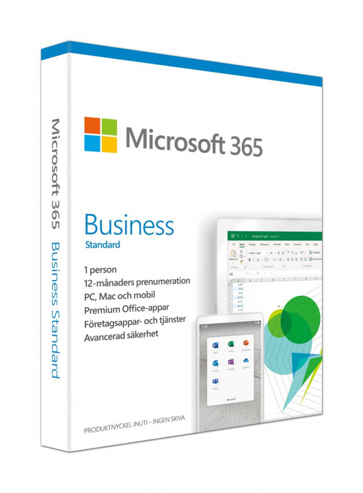 Microsoft Microsoft 365 Business Standard inkl. Teams Svensk 1anv 1år ryhmässä TIETOKOONET & TARVIKKEET / Tietokonetarvikkeet / Software @ TP E-commerce Nordic AB (C22504)