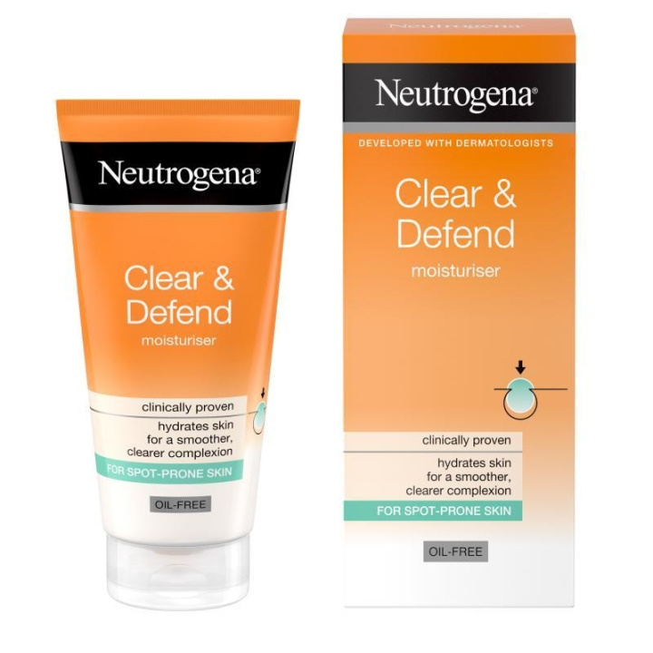 Neutrogena Clear & Defend Moisturiser 50 ml ryhmässä KAUNEUS JA TERVEYS / Ihonhoito / Kasvot / Puhdistus @ TP E-commerce Nordic AB (C22600)