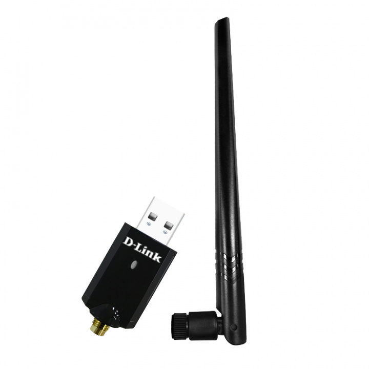 D-LINK AC1300 MU-MIMO Wi-Fi USB Adapter ryhmässä TIETOKOONET & TARVIKKEET / Verkko / Verkkokortti / Langaton USB @ TP E-commerce Nordic AB (C22648)