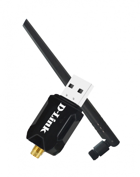 D-LINK N300 High-Gain Wi-Fi USB Adapter ryhmässä TIETOKOONET & TARVIKKEET / Verkko / Verkkokortti / Langaton USB @ TP E-commerce Nordic AB (C22683)