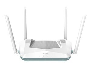 D-LINK R32 EAGLE PRO AI AX3200 Router ryhmässä TIETOKOONET & TARVIKKEET / Verkko / Reititin @ TP E-commerce Nordic AB (C22686)