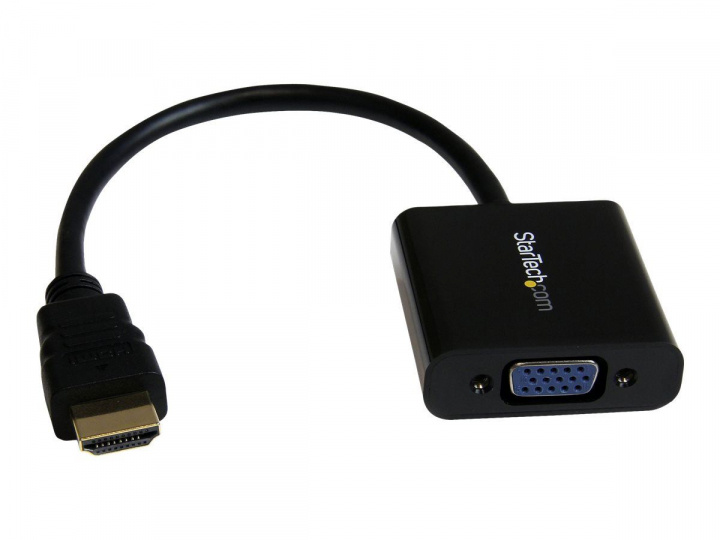 StarTech HDMI LAPTOP TO VGA MONITOR ryhmässä TIETOKOONET & TARVIKKEET / Kannettavat tietokoneet & tarvikkeet / Telakka @ TP E-commerce Nordic AB (C22738)