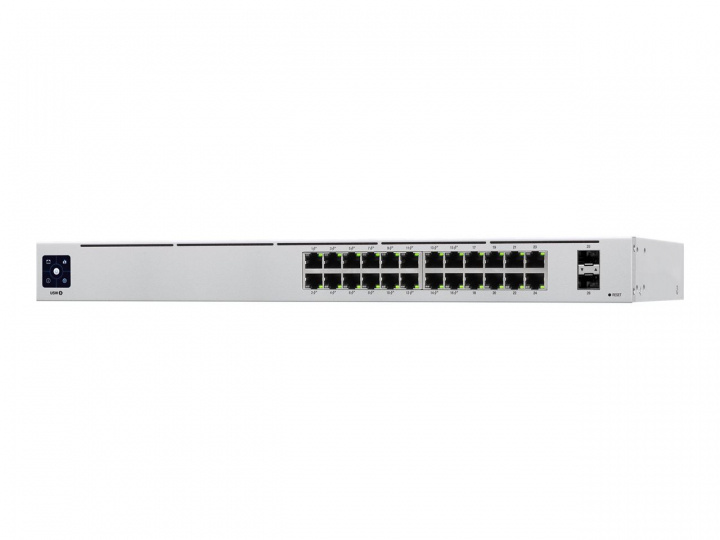 Ubiquiti USW-24-POE ryhmässä TIETOKOONET & TARVIKKEET / Verkko / Tukiasemat @ TP E-commerce Nordic AB (C22779)