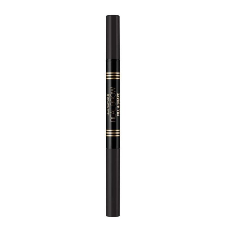 Max Factor Real Brow Fill & Shape 05 Black Brown ryhmässä KAUNEUS JA TERVEYS / Meikit / Silmät ja kulmat / Kulmakynä @ TP E-commerce Nordic AB (C22848)