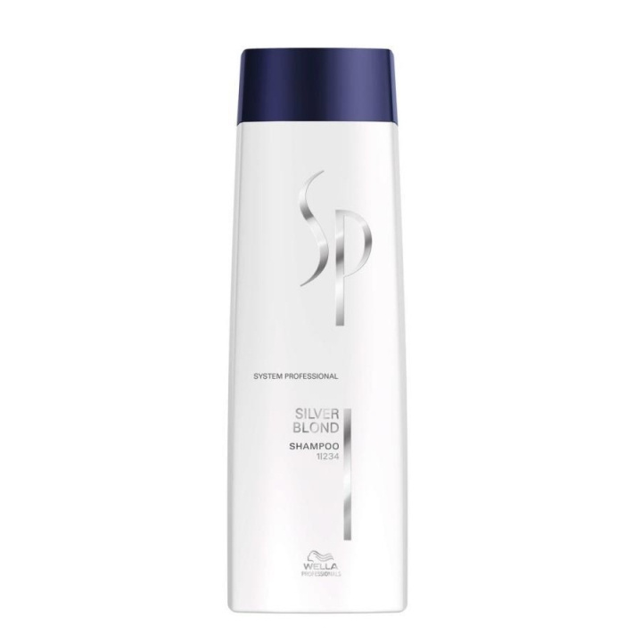 Wella SP Silver Blond Shampoo 250ml ryhmässä KAUNEUS JA TERVEYS / Hiukset &Stailaus / Hiustenhoito / Hiusväri / Hopeinen shampoo @ TP E-commerce Nordic AB (C22884)