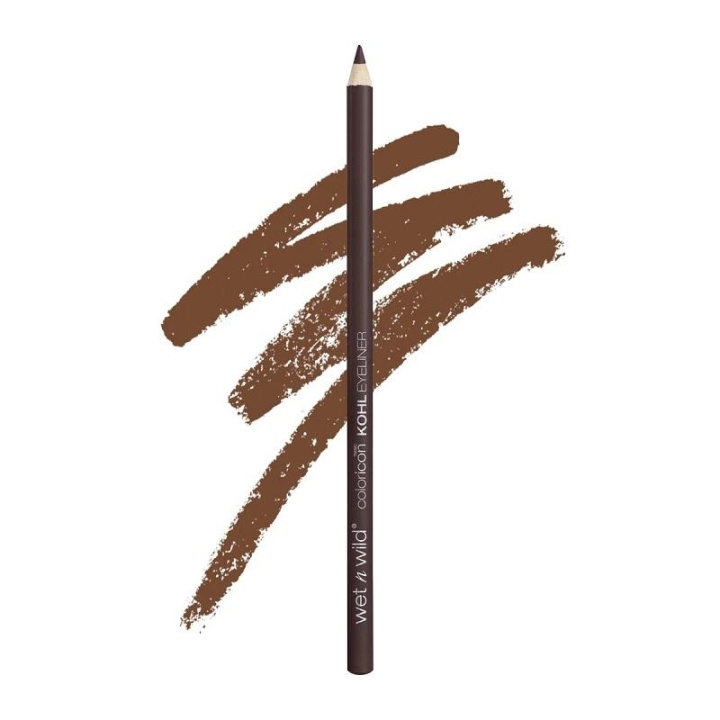 Wet n Wild Color Icon Kohl Eyeliner Pencil Simma Brown Now! ryhmässä KAUNEUS JA TERVEYS / Meikit / Silmät ja kulmat / Silmänrajauskynä / Kajaali @ TP E-commerce Nordic AB (C22898)