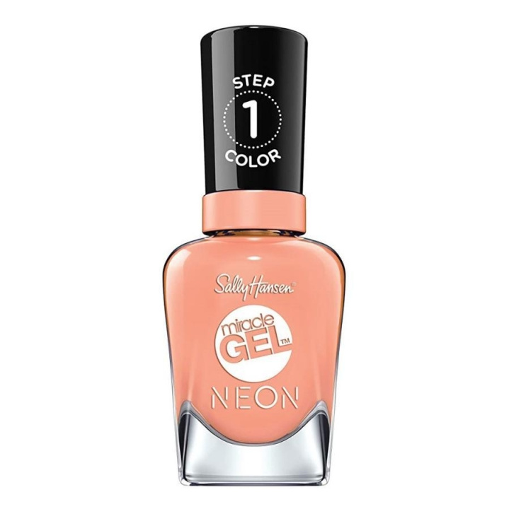 Sally Hansen Miracle Gel Nail Polish Peach Please 051 ryhmässä KAUNEUS JA TERVEYS / Manikyyri/Pedikyyri / Kynsilakka @ TP E-commerce Nordic AB (C22975)