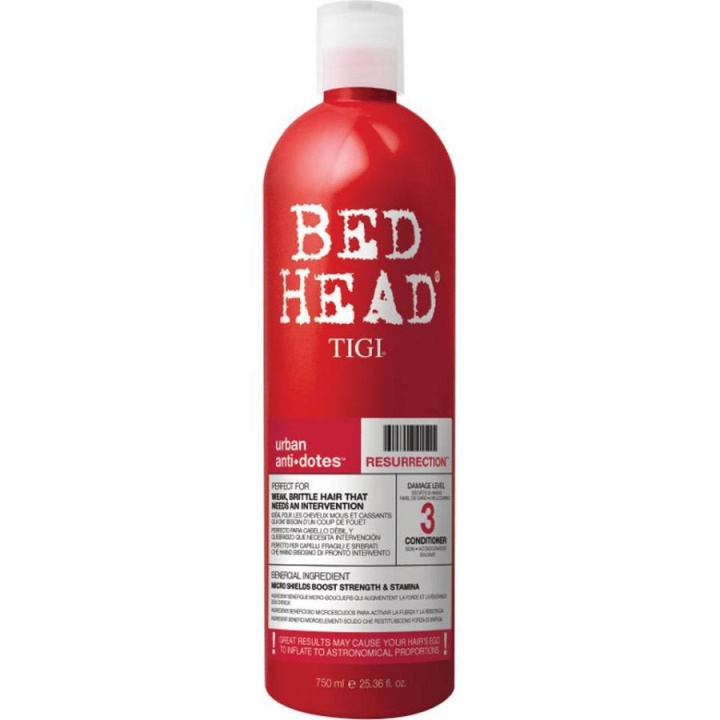 TIGI Bed Head Resurrection Conditioner 750ml ryhmässä KAUNEUS JA TERVEYS / Hiukset &Stailaus / Hiustenhoito / Hoitoaine @ TP E-commerce Nordic AB (C23046)