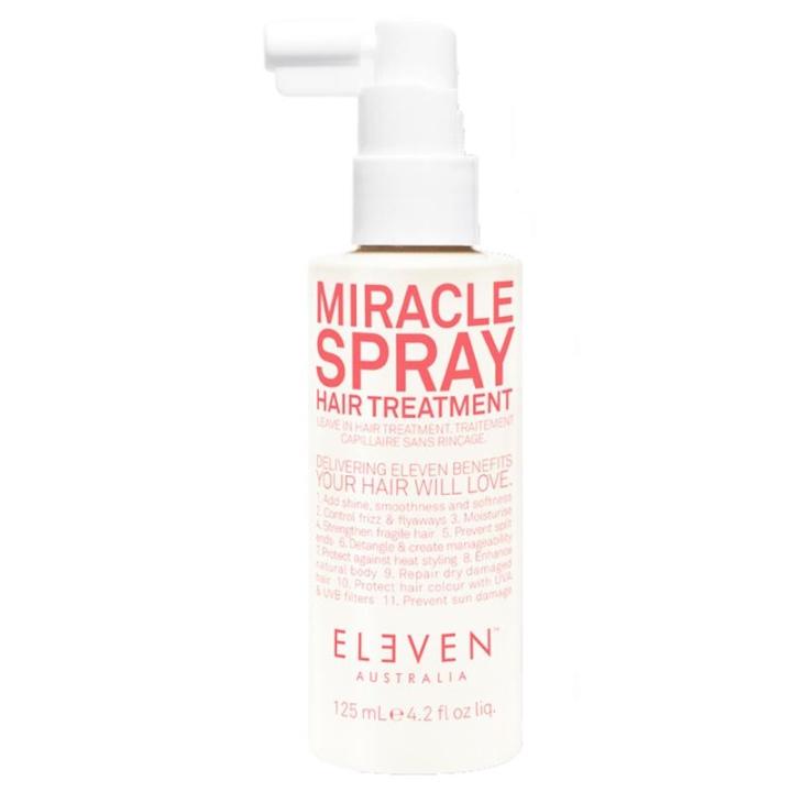 Eleven Australia Miracle Spray Hair Treatment 125ml ryhmässä KAUNEUS JA TERVEYS / Hiukset &Stailaus / Hiustenhoito / Hiusseerumit @ TP E-commerce Nordic AB (C23064)