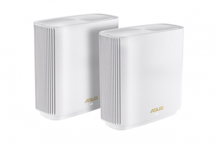 ASUS ZenWiFi AX XT8 V2 Mesh 2-pack White ryhmässä TIETOKOONET & TARVIKKEET / Verkko / Reititin @ TP E-commerce Nordic AB (C23109)