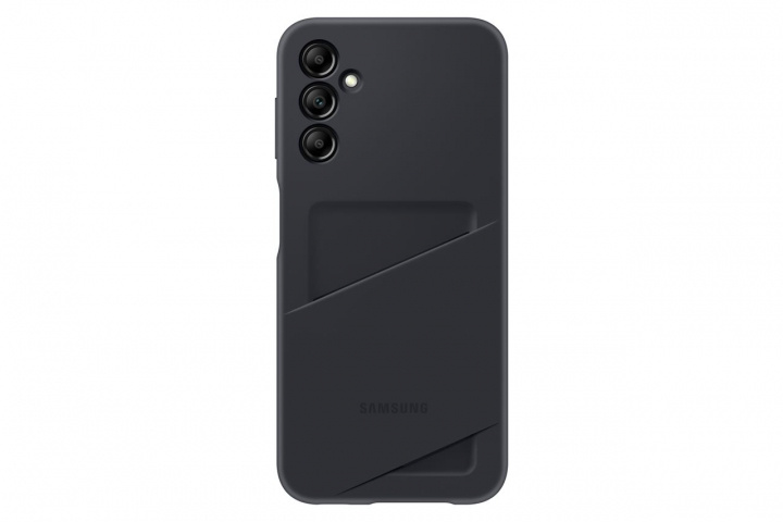 Samsung Card Slot Case Black Galaxy A14 ryhmässä ÄLYPUHELIMET JA TABLETIT / Puhelimen suojakotelo / Samsung @ TP E-commerce Nordic AB (C23136)