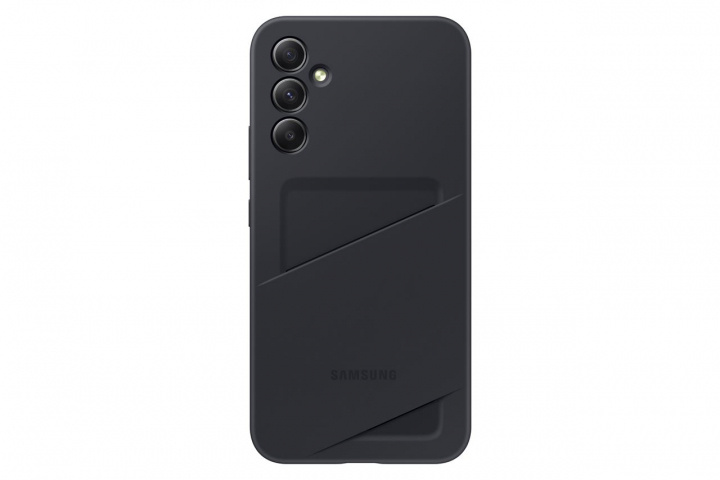 Samsung Card Slot Case Black Galaxy A34 ryhmässä ÄLYPUHELIMET JA TABLETIT / Puhelimen suojakotelo / Samsung @ TP E-commerce Nordic AB (C23137)