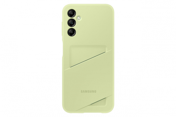 Samsung Card Slot Case Lime Galaxy A14 ryhmässä ÄLYPUHELIMET JA TABLETIT / Puhelimen suojakotelo / Samsung @ TP E-commerce Nordic AB (C23138)