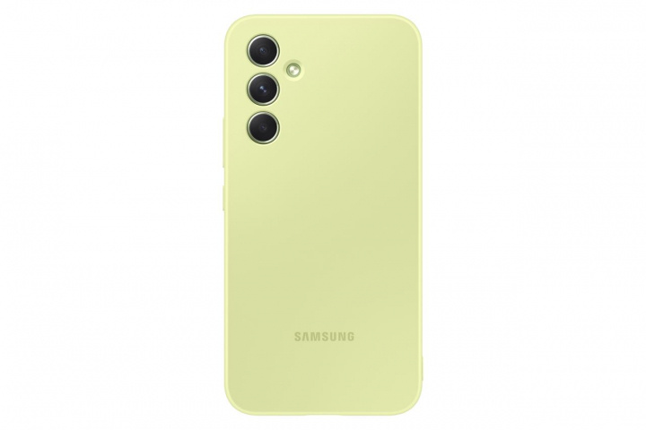 Samsung Silicone Case Lime Galaxy A54 ryhmässä ÄLYPUHELIMET JA TABLETIT / Puhelimen suojakotelo / Samsung @ TP E-commerce Nordic AB (C23188)
