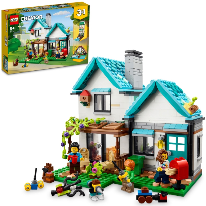 LEGO Creator - Mysigt Hus 31139 ryhmässä LELUT, TUOTTEET LAPSILLE JA VAUVOILLE / Leikkikalut, Askartelu &Pelit / Rakennuslelut / Lego @ TP E-commerce Nordic AB (C23275)