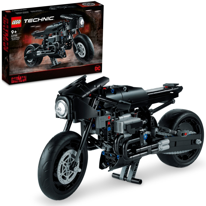 LEGO Technic - Batman Batcycle 42155 ryhmässä LELUT, TUOTTEET LAPSILLE JA VAUVOILLE / Leikkikalut, Askartelu &Pelit / Rakennuslelut / Lego @ TP E-commerce Nordic AB (C23295)