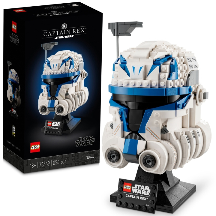 LEGO Star Wars - Captain Rex Helmet V29 75349 ryhmässä LELUT, TUOTTEET LAPSILLE JA VAUVOILLE / Leikkikalut, Askartelu &Pelit / Rakennuslelut / Lego @ TP E-commerce Nordic AB (C23408)