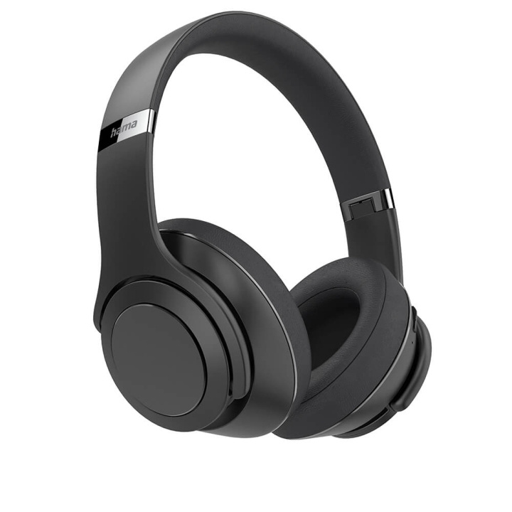 HAMA Headphone Over-Ear Passion Turn EQ Black ryhmässä KODINELEKTRONIIKKA / Ääni & Kuva / Kuulokkeet & Tarvikkeet / Kuulokkeet @ TP E-commerce Nordic AB (C23468)