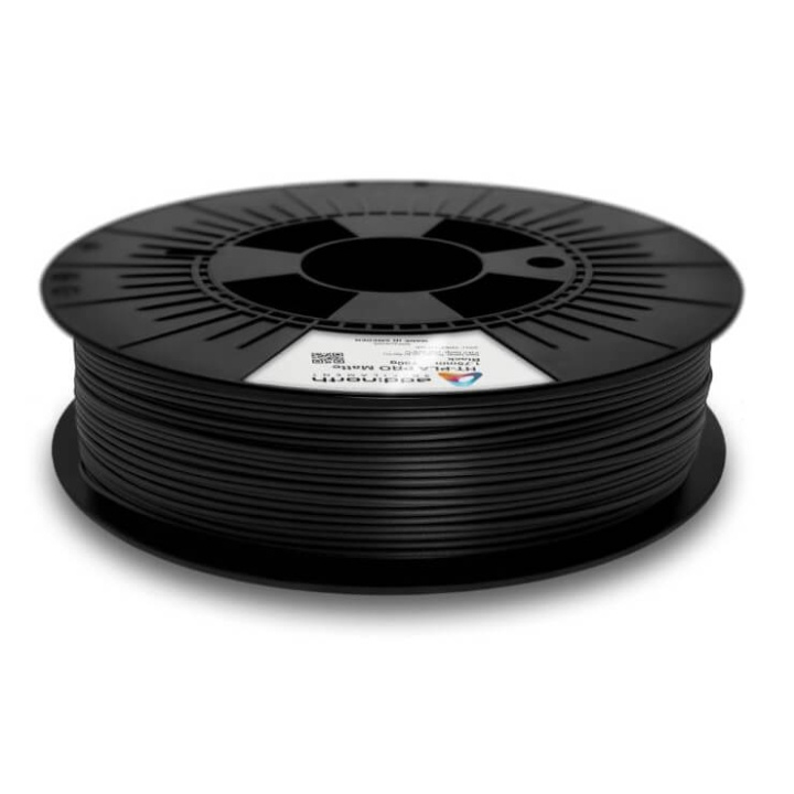 ADDNORTH HT-PLA PRO Matte 1.75mm 750g Black ryhmässä TIETOKOONET & TARVIKKEET / Tulostimet & Tarvikkeet / Tulostimet / 3D-tulostin & Tarvikkeet / Tillbehör @ TP E-commerce Nordic AB (C23474)