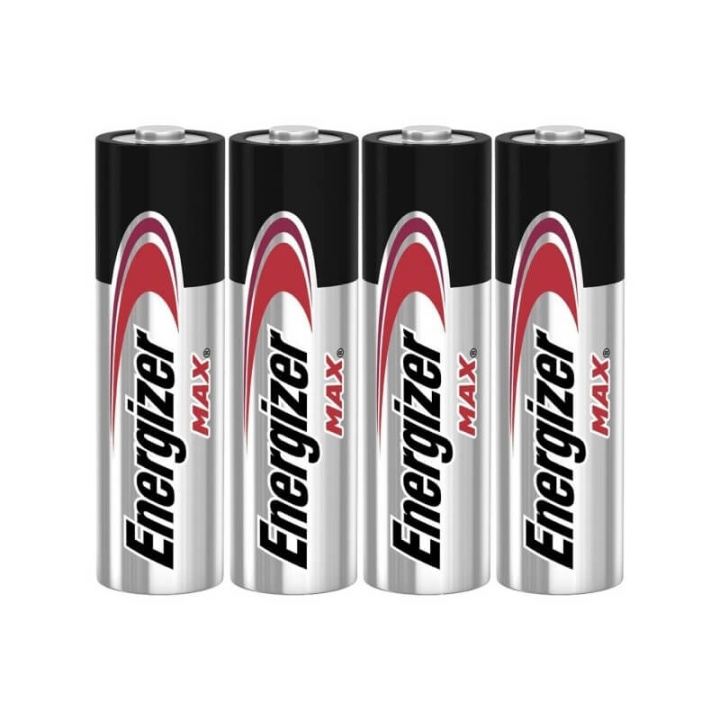 ENERGIZER Patteri AA/LR6 Max 4-pack ryhmässä KODINELEKTRONIIKKA / Paristot & Laturit / Akut / AA @ TP E-commerce Nordic AB (C23510)