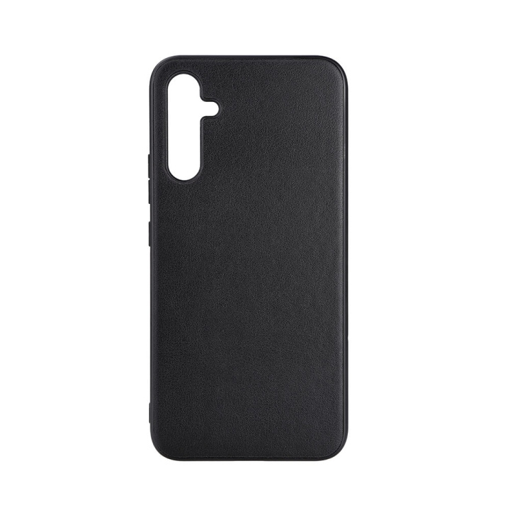 Buffalo Back cover PU Samsung Galaxy A34 5G Black ryhmässä ÄLYPUHELIMET JA TABLETIT / Puhelimen suojakotelo / Samsung @ TP E-commerce Nordic AB (C23545)