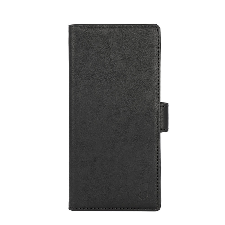 GEAR Classic Wallet 3 card HONOR 70 5G Black ryhmässä ÄLYPUHELIMET JA TABLETIT / Puhelimen suojakotelo / Huawei @ TP E-commerce Nordic AB (C23548)