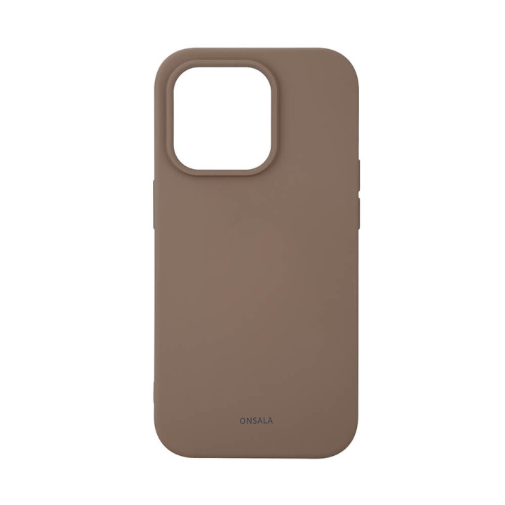 Onsala Suojakuori Silikooni Hiekka - iPhone 14 Pro ryhmässä ÄLYPUHELIMET JA TABLETIT / Puhelimen suojakotelo / Apple / iPhone 14 @ TP E-commerce Nordic AB (C23588)