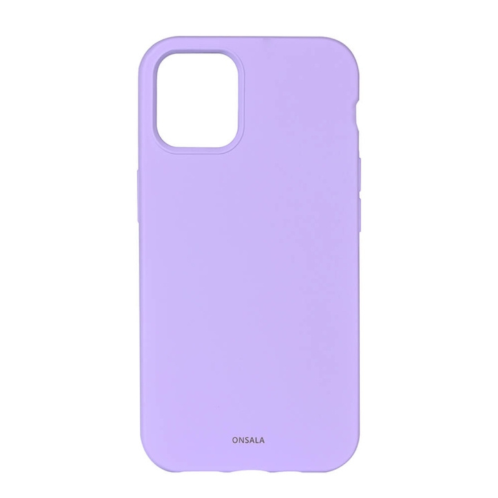 ONSALA Backcover Silicone iPhone 11/XR Purple ryhmässä ÄLYPUHELIMET JA TABLETIT / Puhelimen suojakotelo / Apple / iPhone XR / Kuoret @ TP E-commerce Nordic AB (C23600)