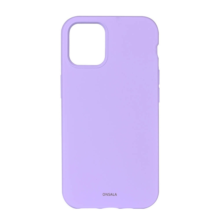 Onsala Backcover Silicone iPhone 11/XR Purple ryhmässä ÄLYPUHELIMET JA TABLETIT / Puhelimen suojakotelo / Apple / iPhone XR / Kuoret @ TP E-commerce Nordic AB (C23600)