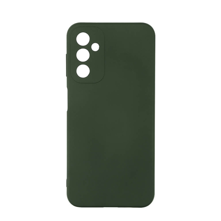 ONSALA Backcover Silicone Samsung Galaxy A14 5G / A14 4G Dark Green ryhmässä ÄLYPUHELIMET JA TABLETIT / Puhelimen suojakotelo / Samsung @ TP E-commerce Nordic AB (C23603)